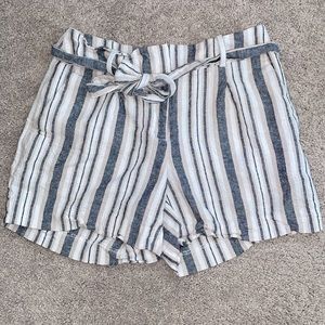 Ann Taylor Stripe Shorts